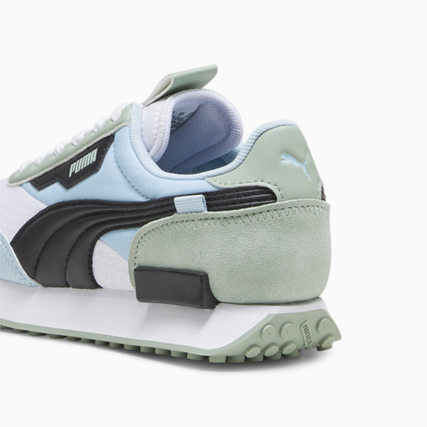 Zapatillas Future Rider Pastel para mujeres, PUMA White-Silver Sky, large-ARG