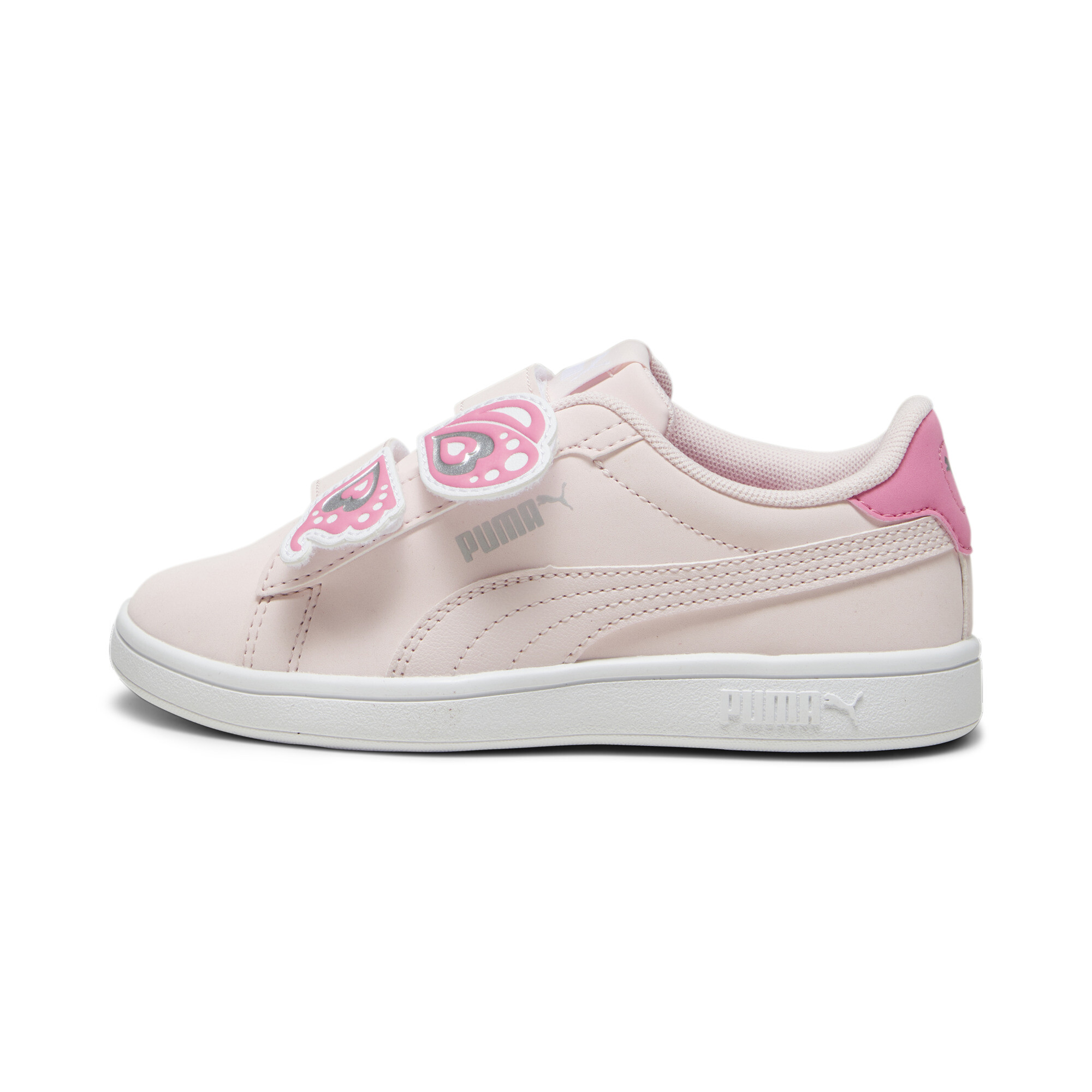 Puma Smash 3.0 Butterfly Sneakers Kinder Schuhe | Frosty Pink/Strawberry Burst/White | Größe: 33