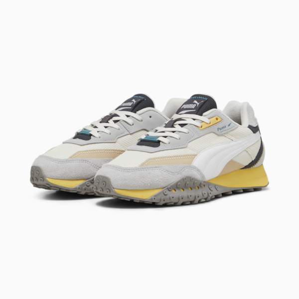 Blktop Rider PRM Sneakers, Alpine Snow-Ash Gray, large-ZAF