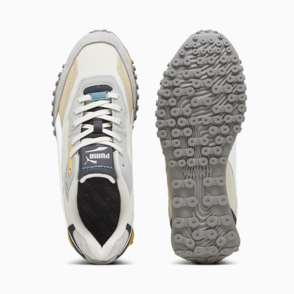 Blktop Rider PRM Sneakers, Alpine Snow-Ash Gray, large-ZAF