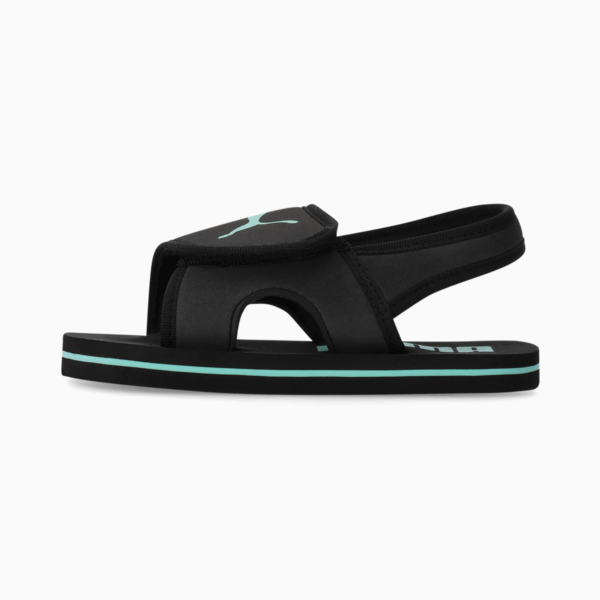 Summer Flip Sandals Toddlers, PUMA Black-Mint, large-ZAF