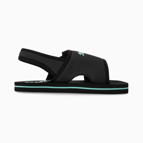 Summer Flip Sandals Toddlers, PUMA Black-Mint, large-ZAF