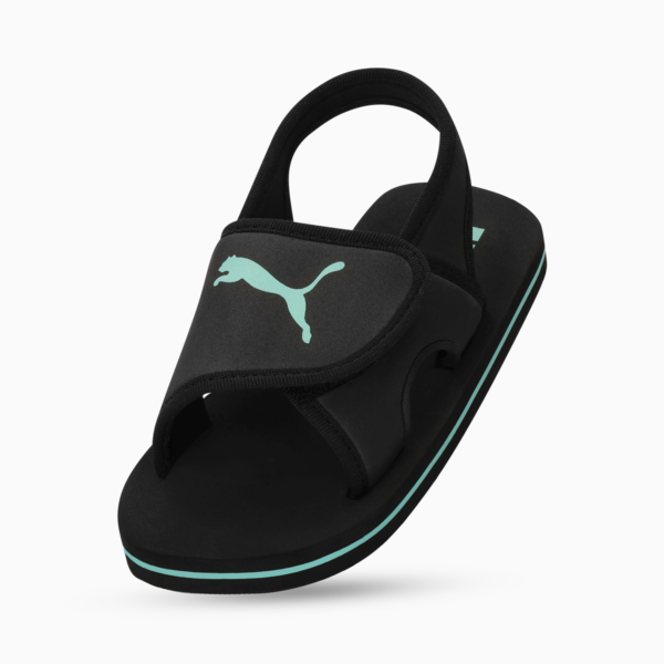 Summer Flip Sandals Toddlers, PUMA Black-Mint, large-ZAF