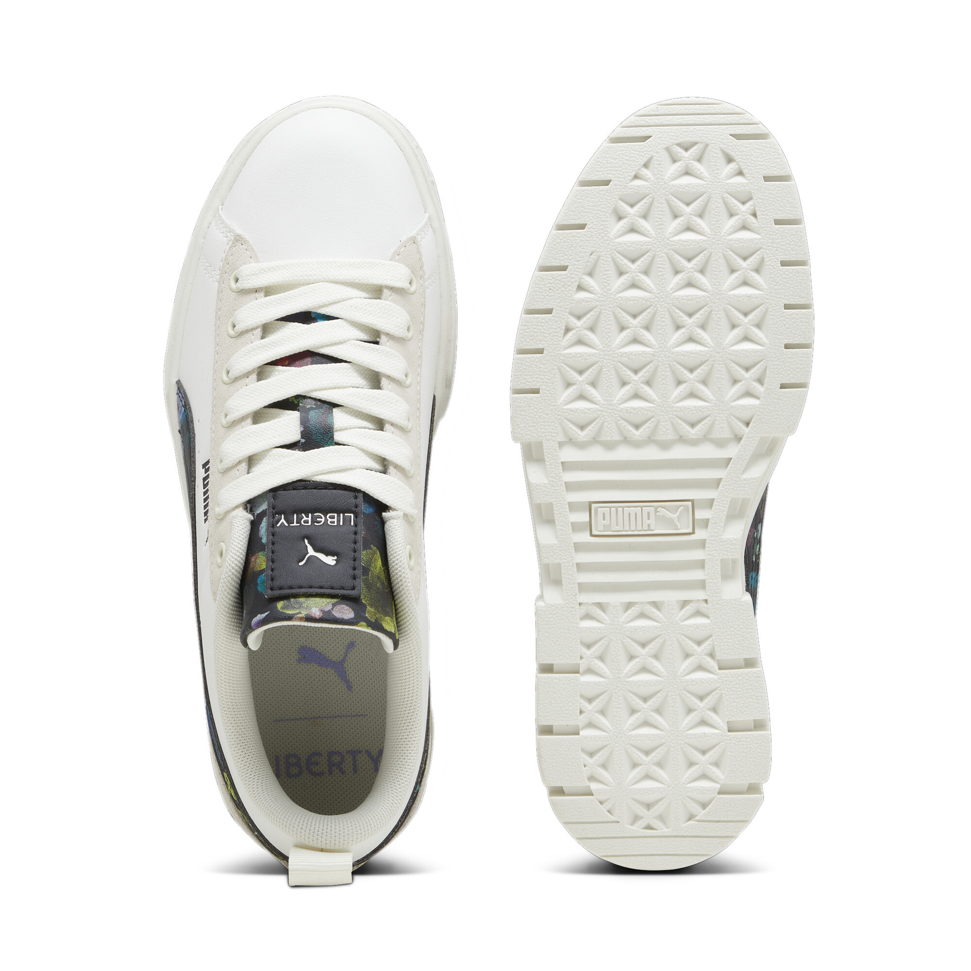Women's PUMA X LIBERTY Mayze Sneakers In White, Size EU 38