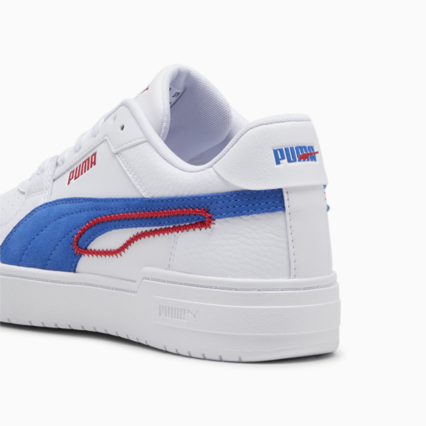 CA Pro Play Unisex Sneakers, PUMA White-PUMA Team Royal-For All Time Red, large-ZAF