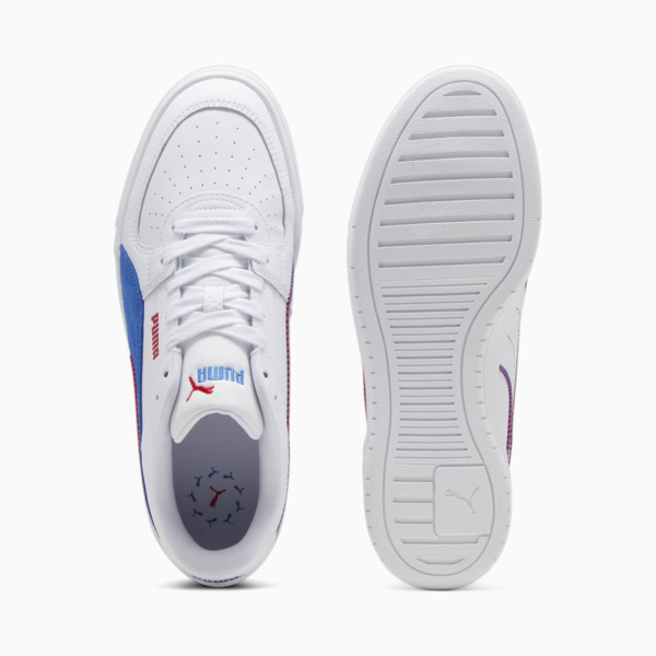 CA Pro Play Unisex Sneakers, PUMA White-PUMA Team Royal-For All Time Red, large-ZAF