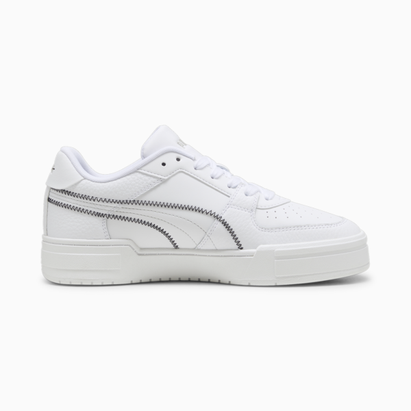 CA Pro Play Unisex Sneakers, PUMA White-PUMA Black-Cool Light Gray, large-ZAF