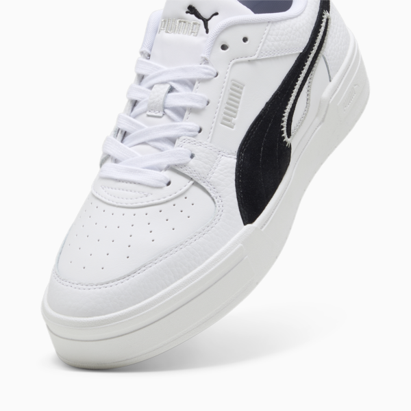 CA Pro Play Unisex Sneakers, PUMA White-PUMA Black-Cool Light Gray, large-ZAF