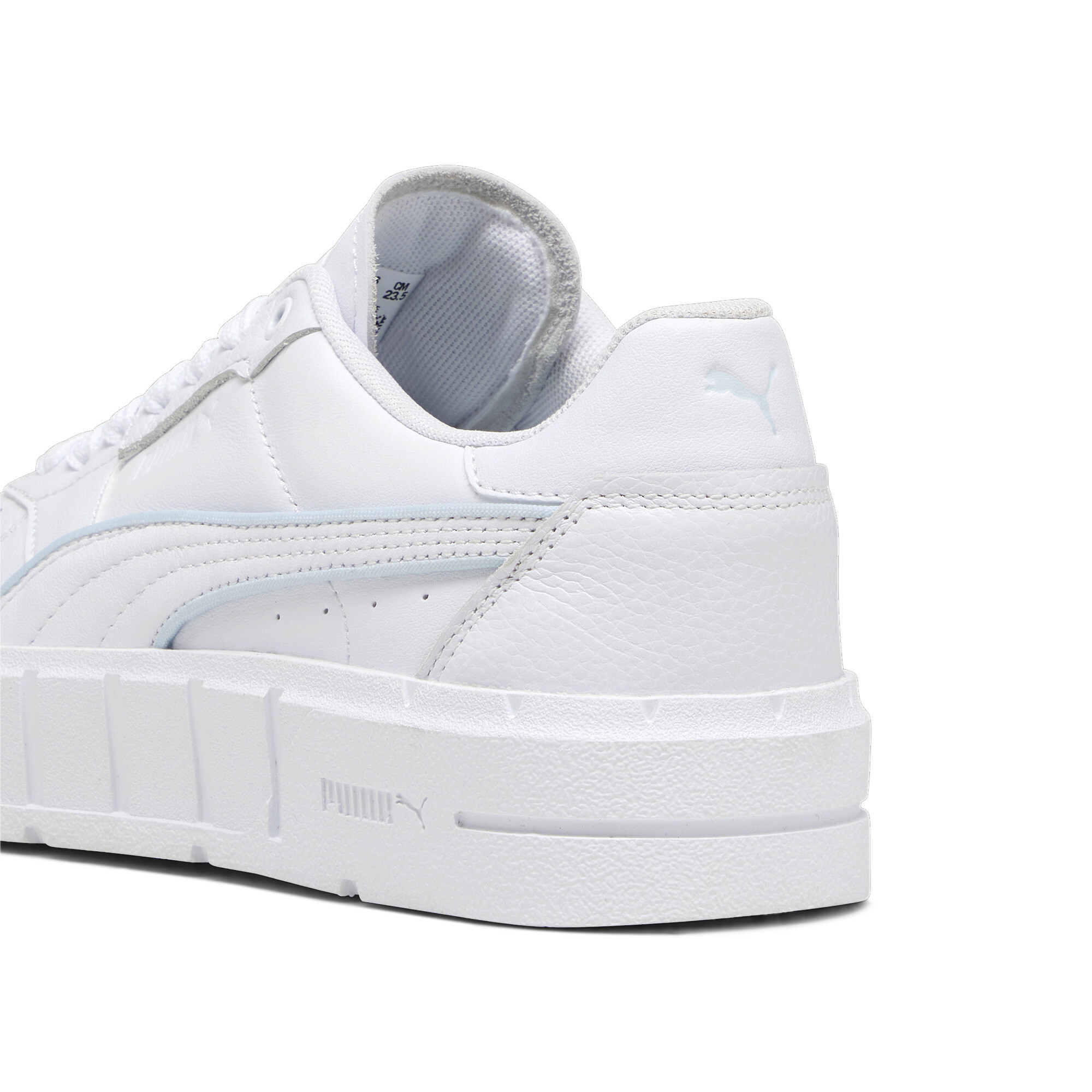 Women's Puma Cali Court Pop's Sneakers, White, Size 35.5, Shoes