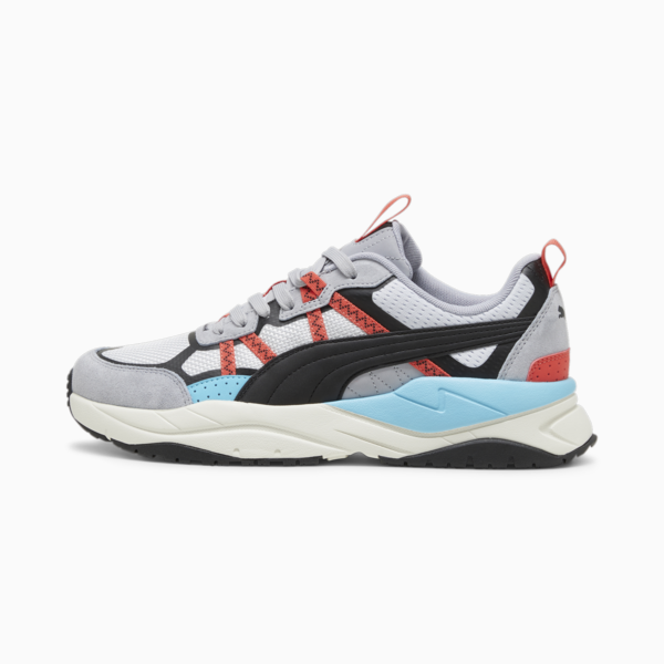 Zapatillas X-Ray Tour, Gray Fog-PUMA Black-Active Red, swatch-ARG