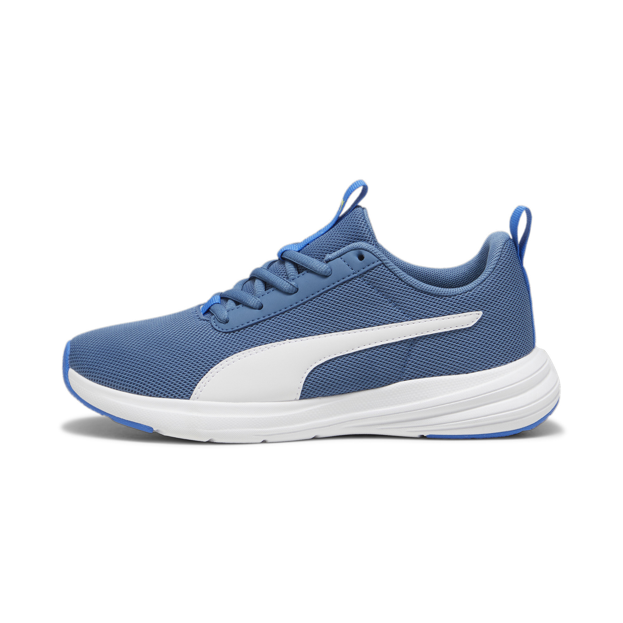 Puma Rickie Runner Youth Sneakers, Blue, Size 38, Shoes