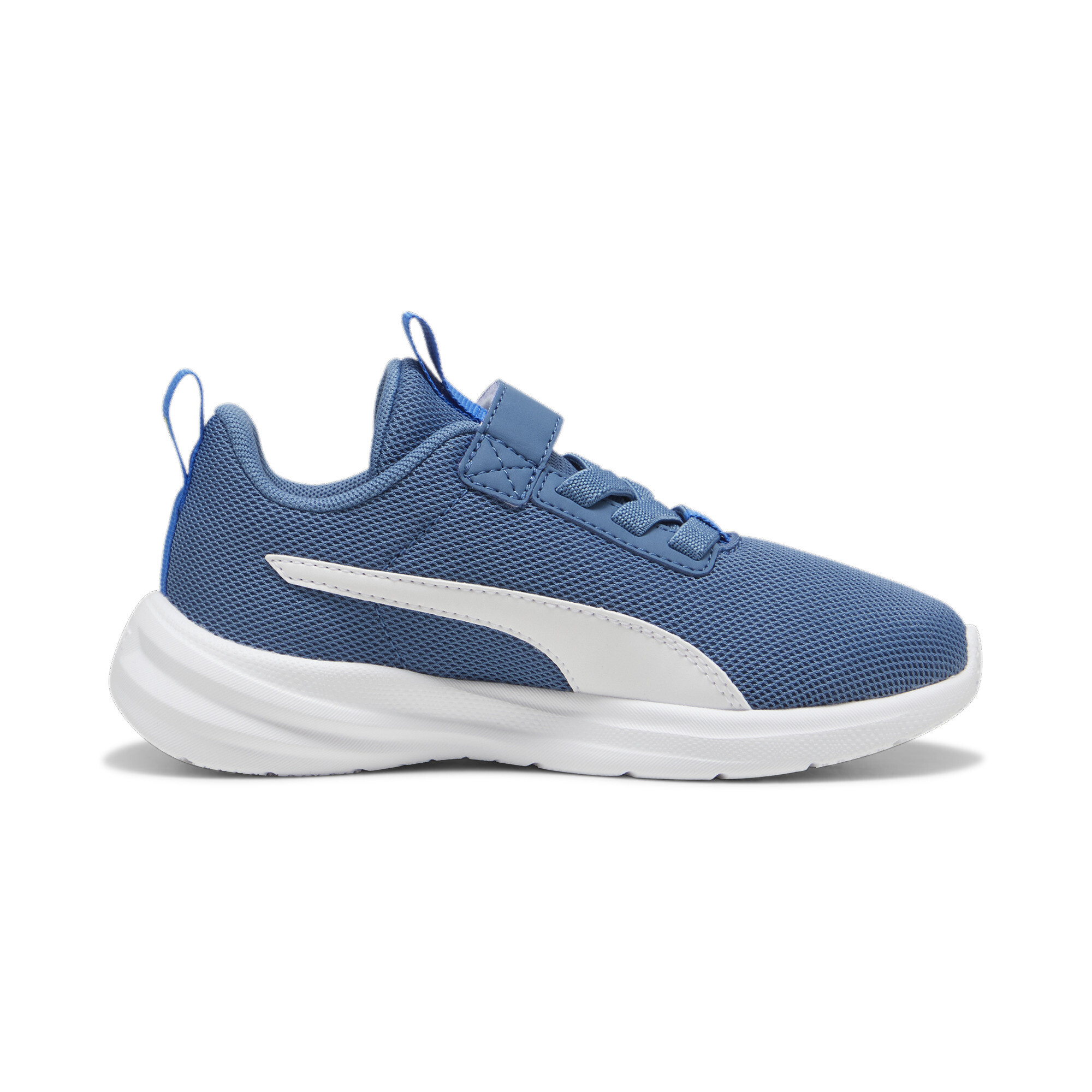 Puma Rickie Runner Kids' Sneakers, Blue, Size 28.5, Shoes