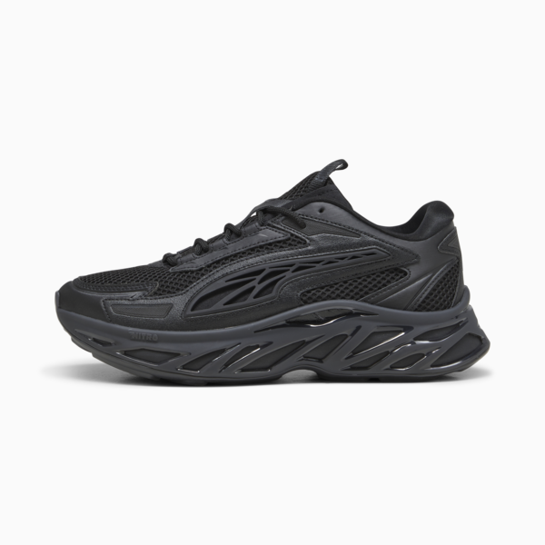 Tenis casuales Exotek NITRO Base para hombre, PUMA Black-PUMA Black, large-MEX