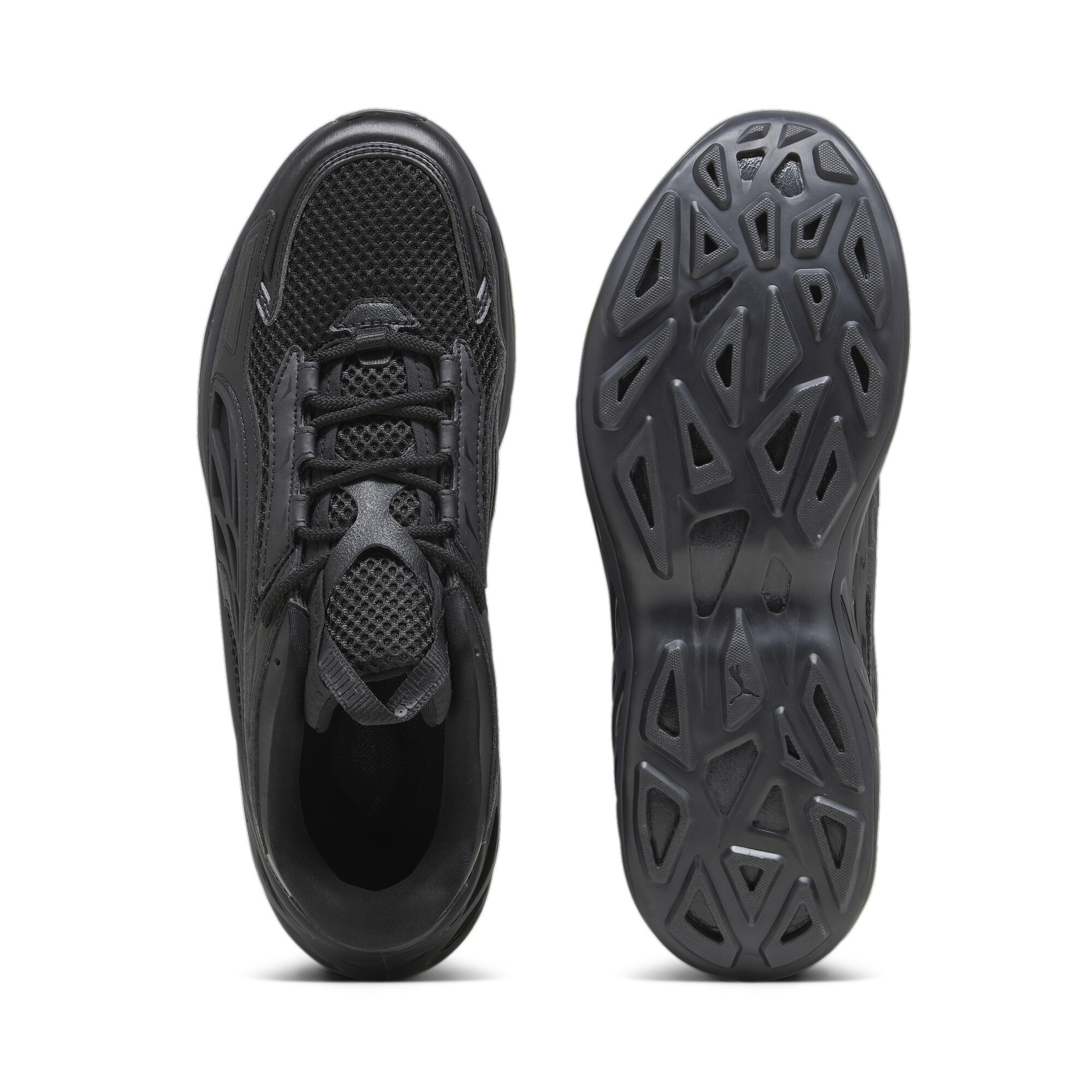 Men's Puma Exotek Base Sneakers, Black, Size 40.5, Shoes