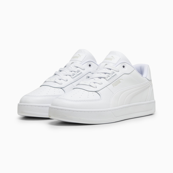 Tenis unisex Puma Caven 2.0 Lux, PUMA White-Cool Light Gray, large-MEX