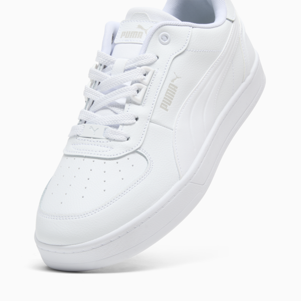 Puma Caven 2.0 Lux Unisex Sneakers, PUMA White-Cool Light Gray, large-ZAF