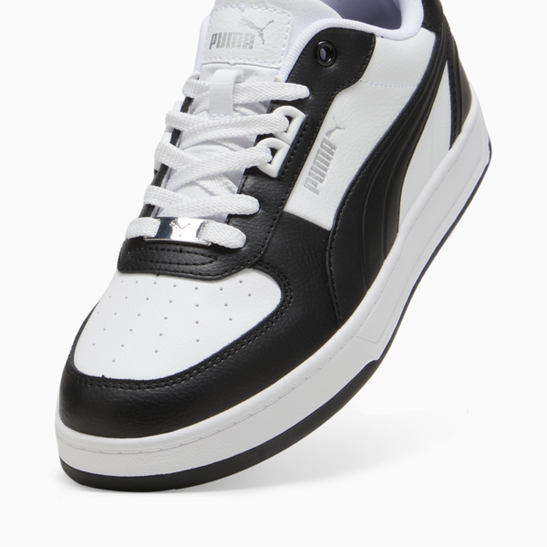 Puma Caven 2.0 Lux Unisex Sneakers, PUMA Black-PUMA Silver-PUMA White, large-ZAF