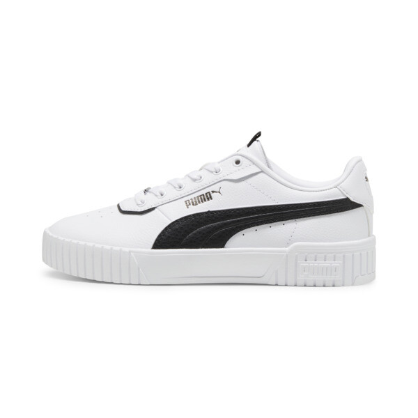 Carina 2.0 Lux Women's Sneakers, PUMA White-PUMA Black-Bronze, swatch-ZAF