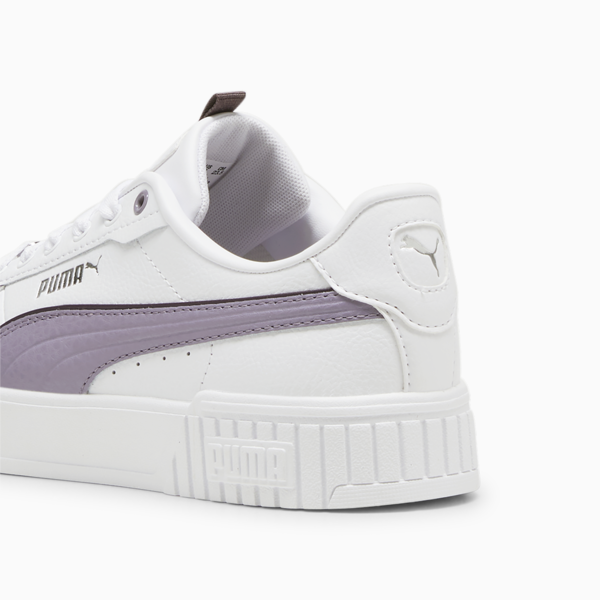 Zapatillas Carina 2.0 Lux para mujer, PUMA White-Pale Plum, large-ARG