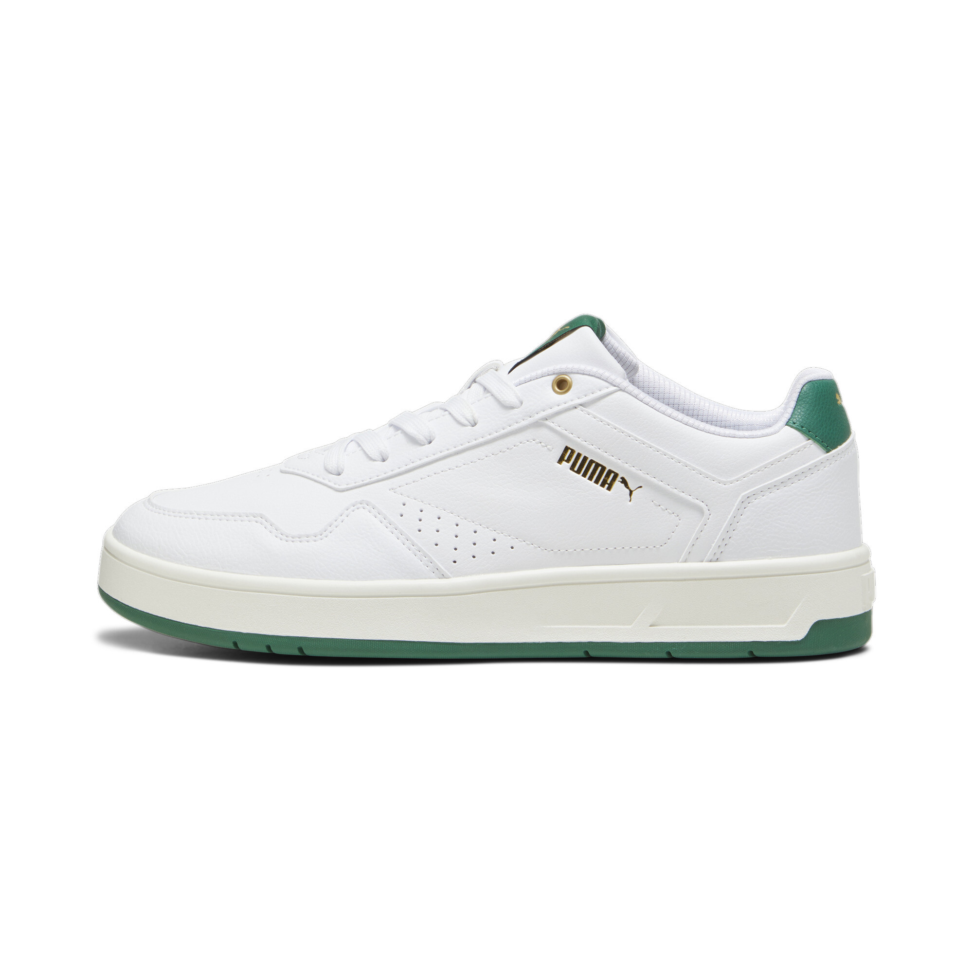 Puma Court Classic Sneakers, White, Size 36, Shoes