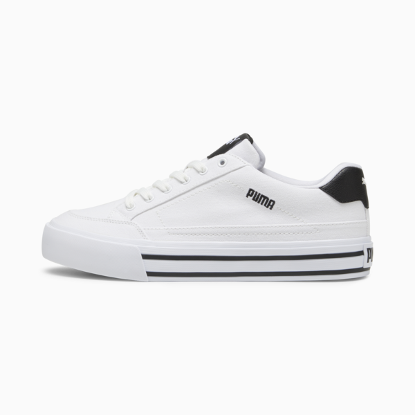 Tenis Court Classic Vulc, PUMA White-PUMA Black, large-MEX