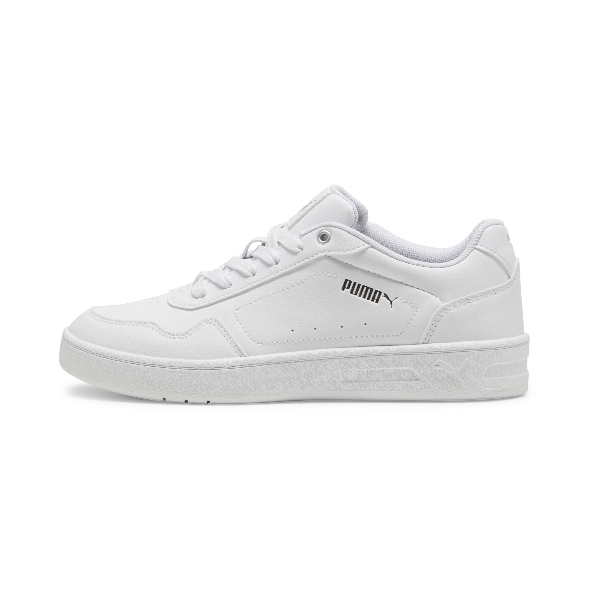 Puma Court Classy Sneakers Schuhe Für Damen | White/Silver | Größe: 38