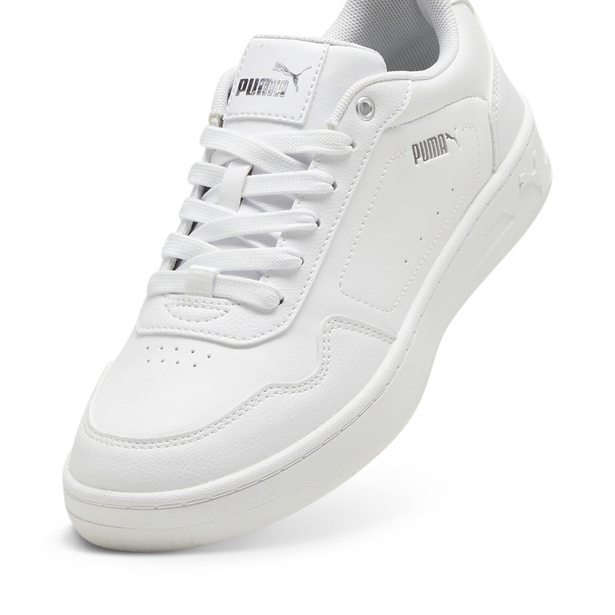 Women's Puma Court Classy Sneakers, White, Size 36, Shoes