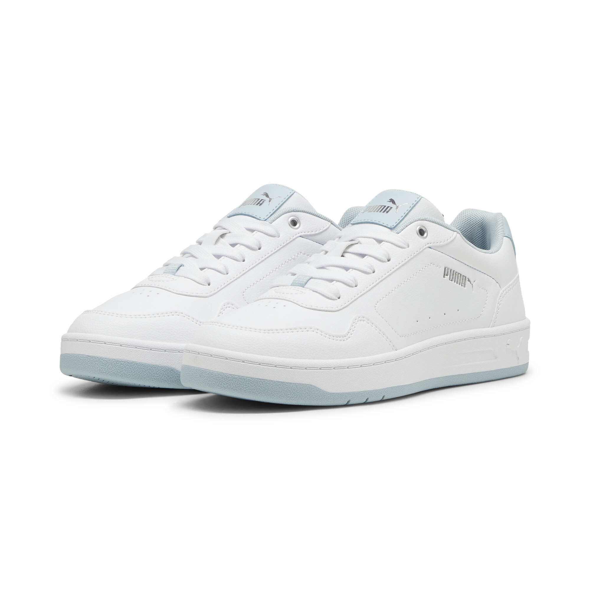 Women's Puma Court Classy Sneakers, White, Size 40, Shoes