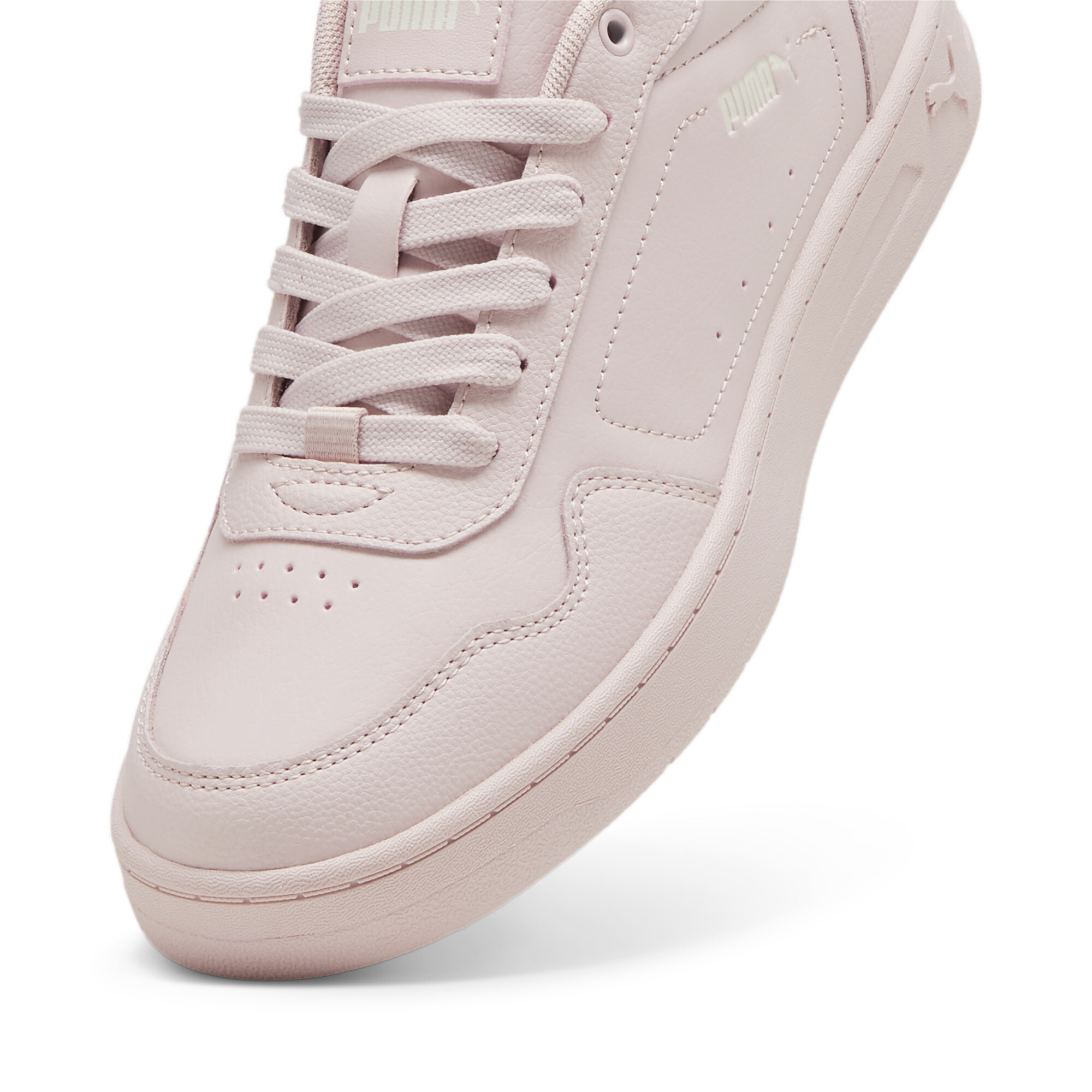 Women's Puma Court Classy Sneakers, Pink, Size 40.5, Shoes