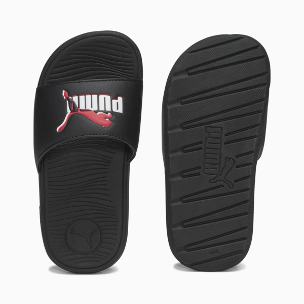 Ojotas Cool Cat 2.0, PUMA Black-PUMA White-For All Time Red, large-ARG