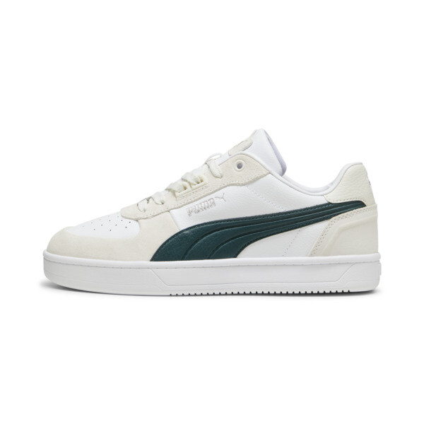 PUMA Caven 2.0 Lux SD Sneakers in Vapor Grey/Dark Myrtle/White - 395080_04