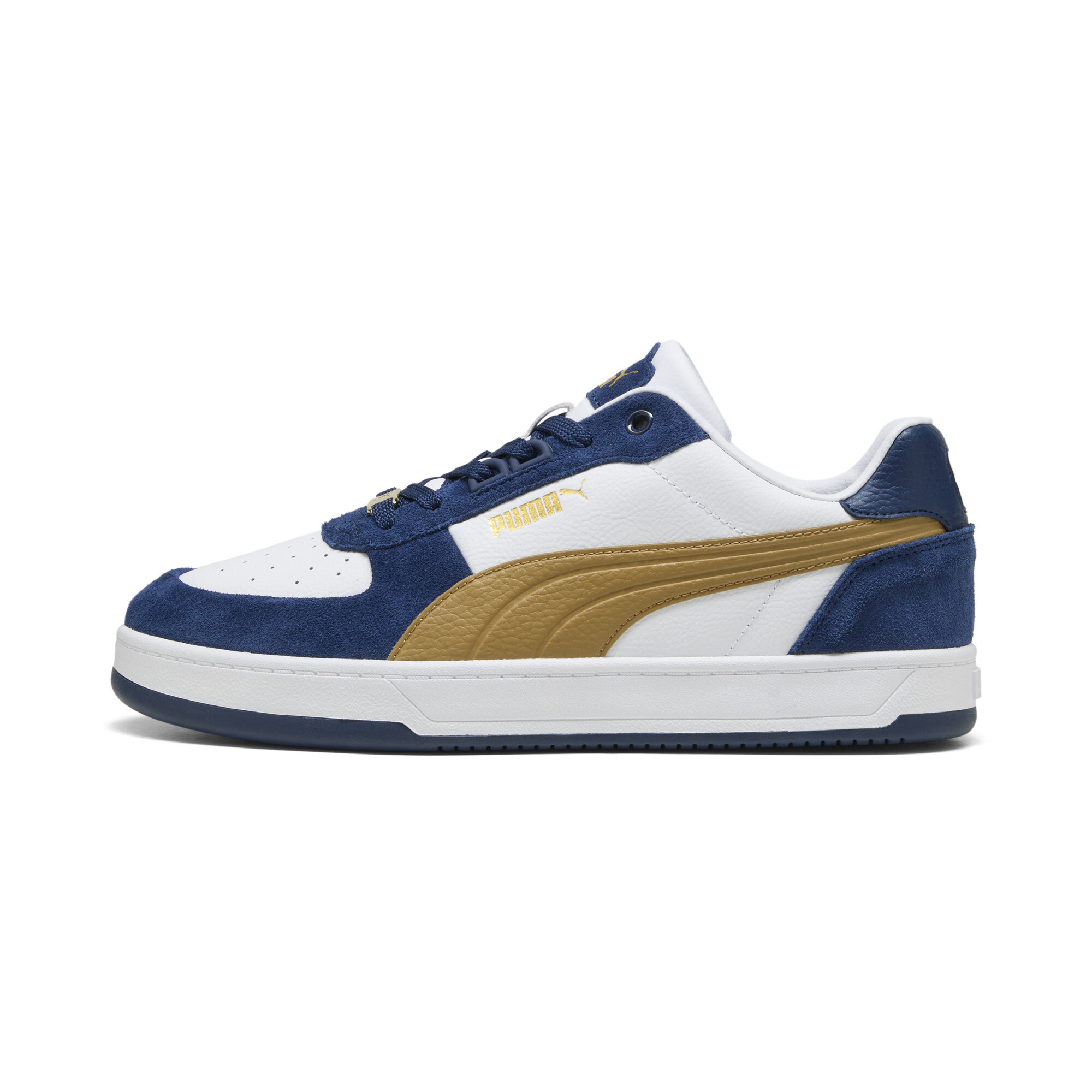 Puma Caven 2.0 Lux Suede Men's Sneakers In White
