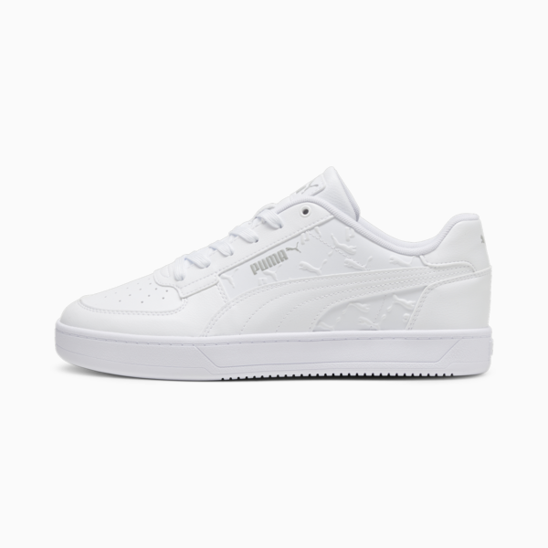 Puma Caven 2.0 Superlogo Unisex Sneakers, PUMA White-Smokey Gray-PUMA Black, large-ZAF