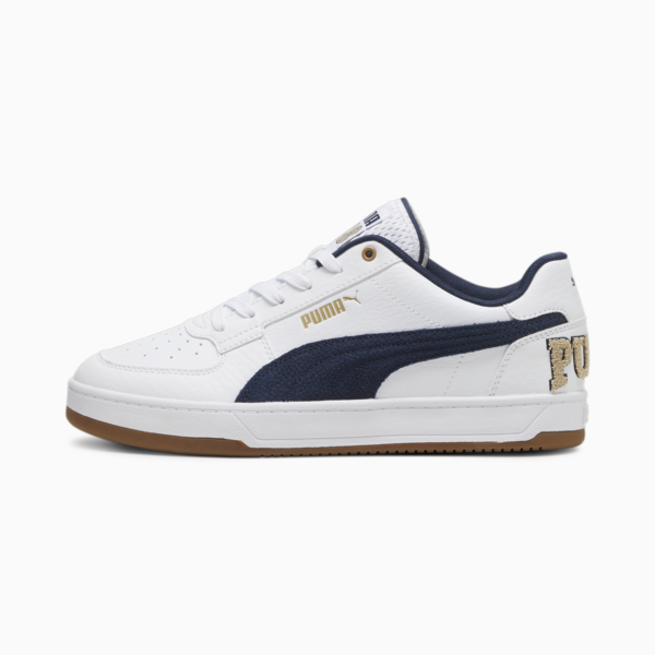 Puma Caven 2.0 Retro Club Unisex Sneakers, PUMA White-Club Navy-Prairie Tan, large-ZAF