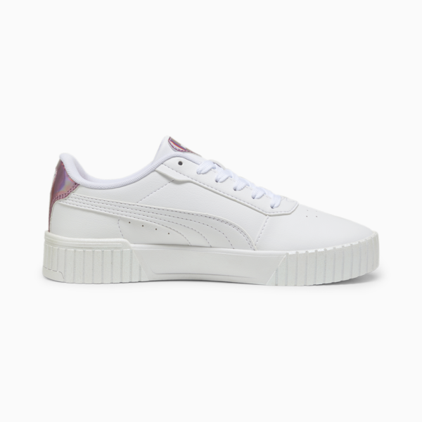 Carina 2.0 GirlPower Women's Sneakers, PUMA White-Silver Mist-Passionfruit, large-ZAF