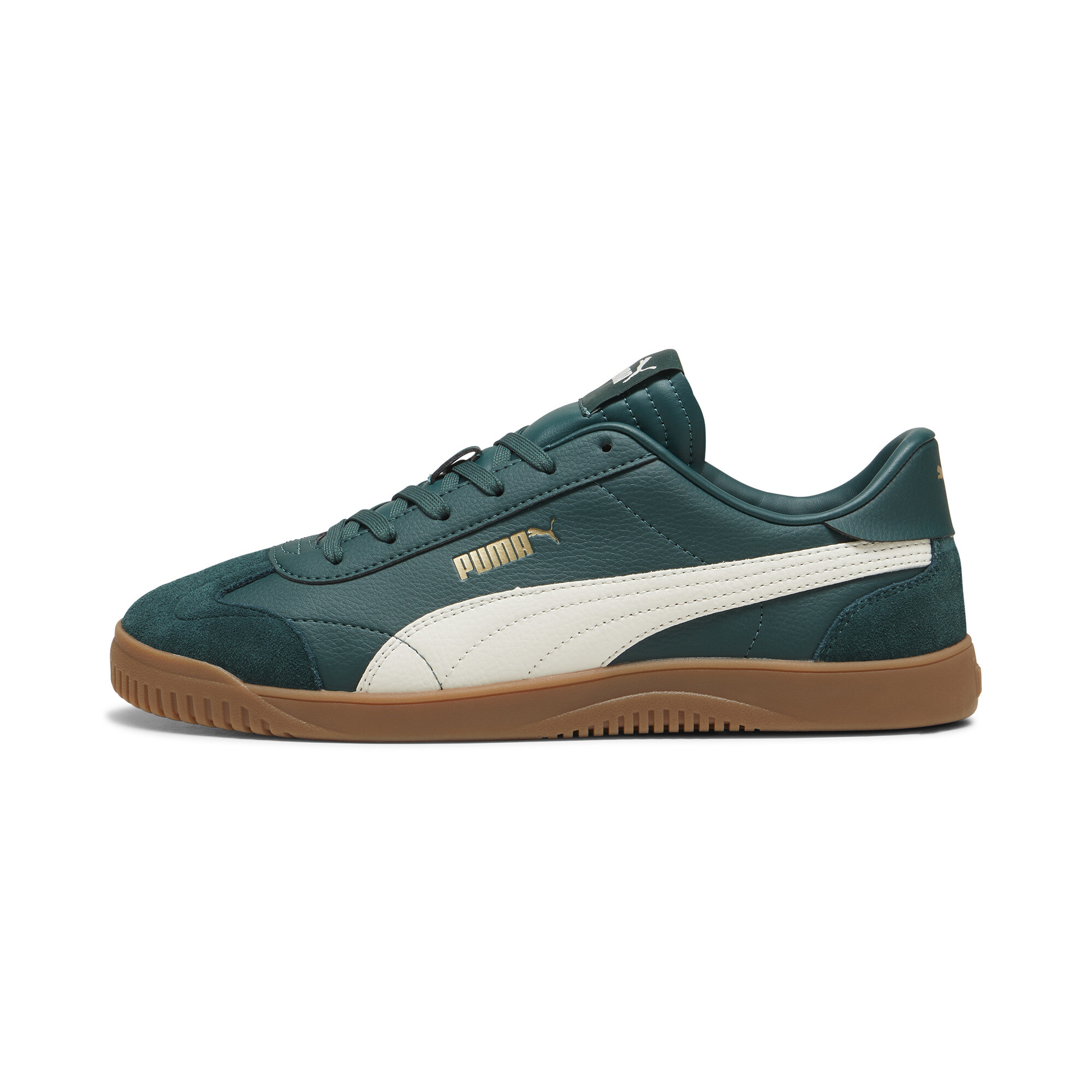 Puma Club 5v5 Sneakers Schuhe | Dark Myrtle/Frosted Ivory/Gold | Größe: 44.5