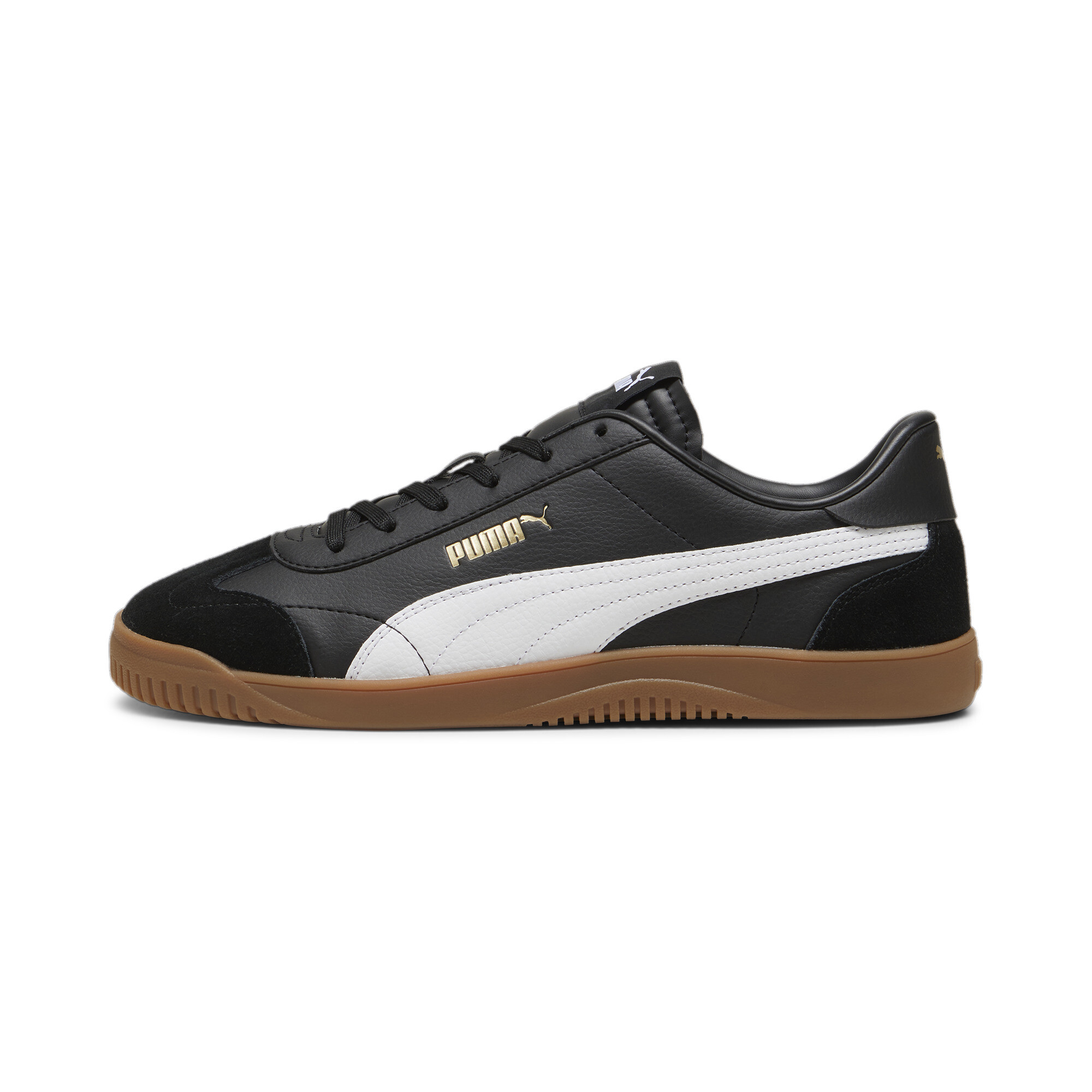 Puma Club 5v5 Sneakers Schuhe | Black/White/Gold | Größe: 44.5