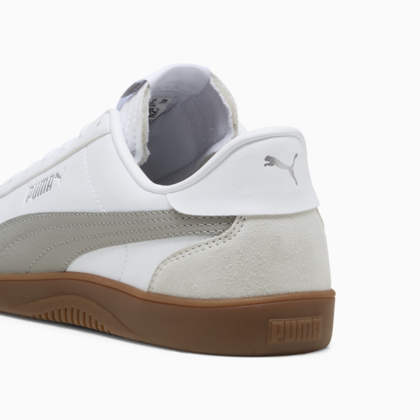 PUMA Club 5v5 Sneakers, Smokey Gray-PUMA White-Feather Gray, large-ZAF