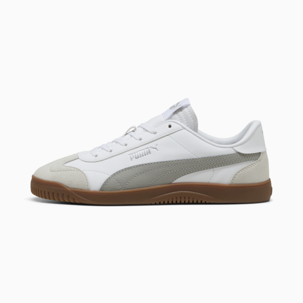 PUMA Club 5v5 Sneakers, Smokey Gray-PUMA White-Feather Gray, large-ZAF