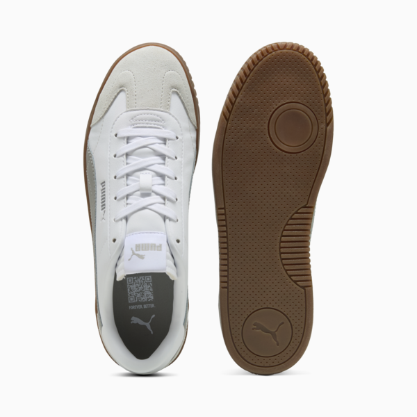 PUMA Club 5v5 Sneakers, Smokey Gray-PUMA White-Feather Gray, large-ZAF
