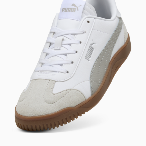 PUMA Club 5v5 Sneakers, Smokey Gray-PUMA White-Feather Gray, large-ZAF