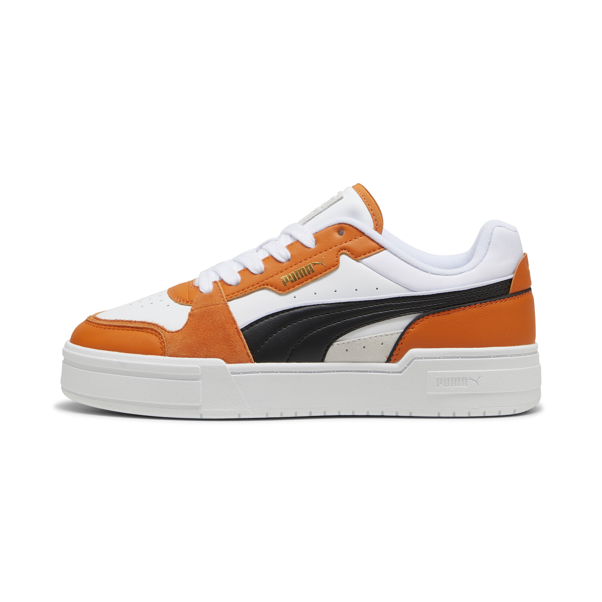 Puma CA Pro Lux III Sneakers Schuhe | Mit Plain | White/Maple Syrup | Größe: 37.5