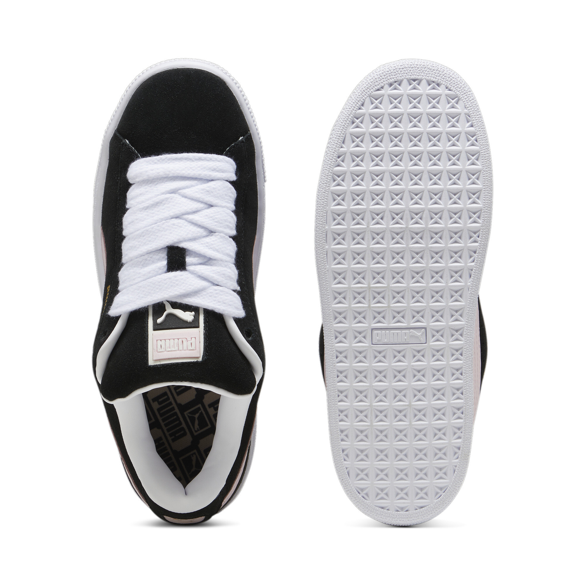 Puma Suede XL Sneakers Unisex, Black, Size 40, Shoes