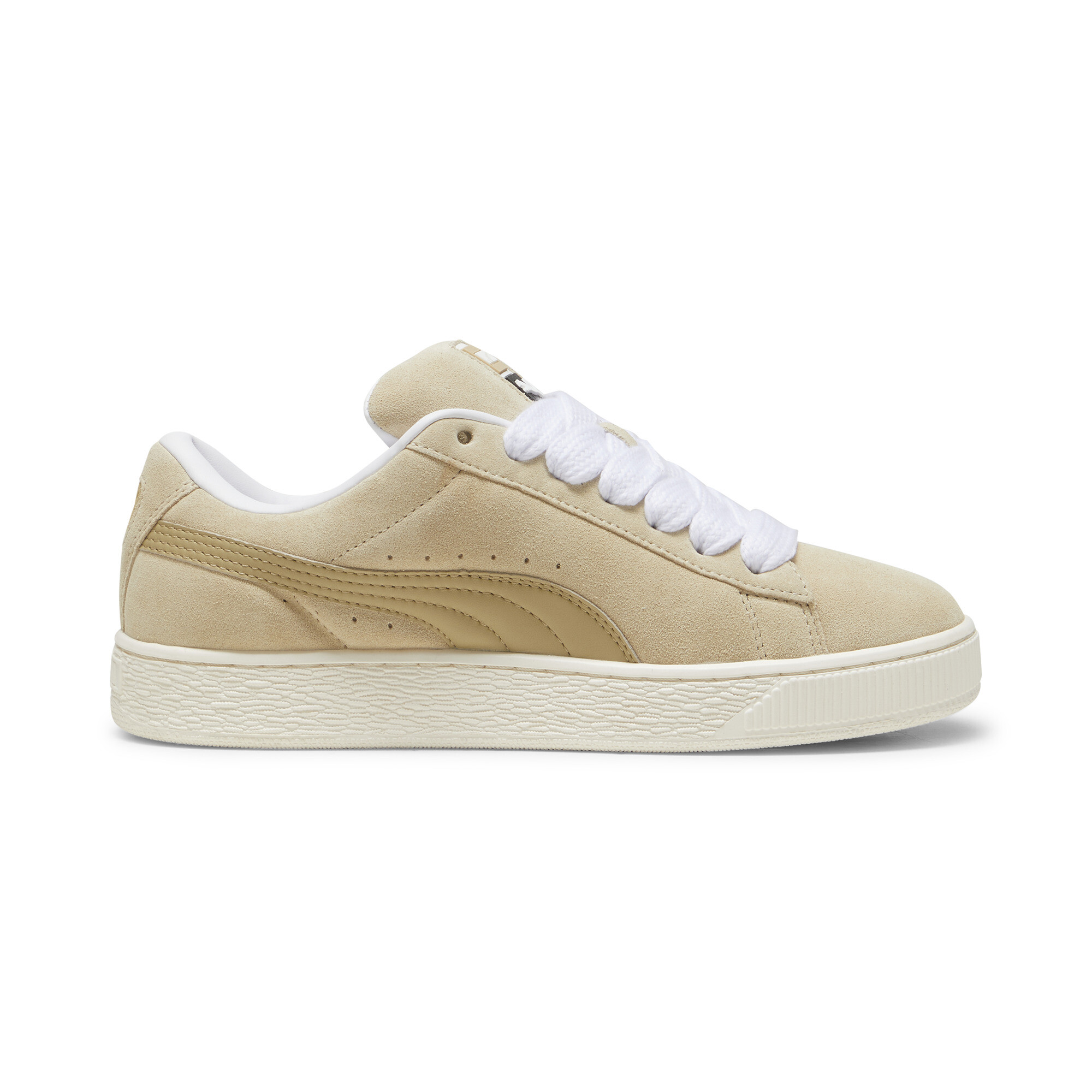 Kids' PUMA Suede XL Sneakers Unisex In Beige, Size EU 42