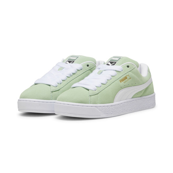 Puma suede light green sales