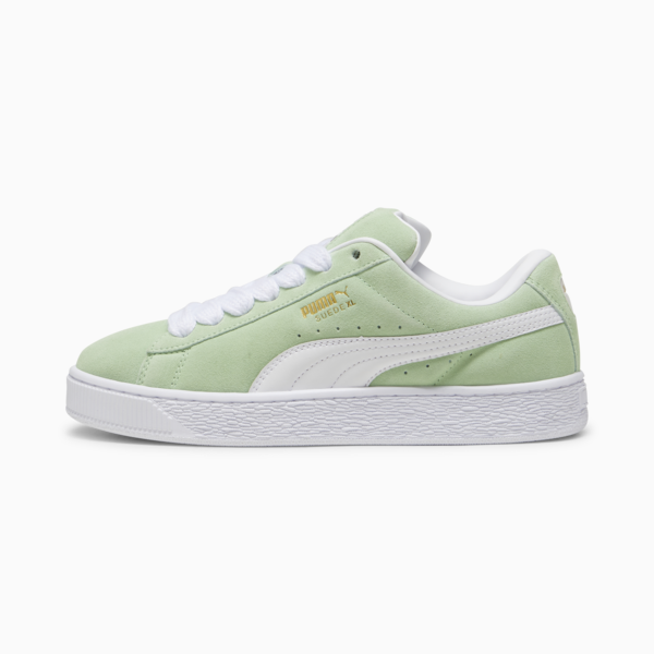Suede XL Sneakers Unisex, Pure Green-PUMA White, large-ZAF