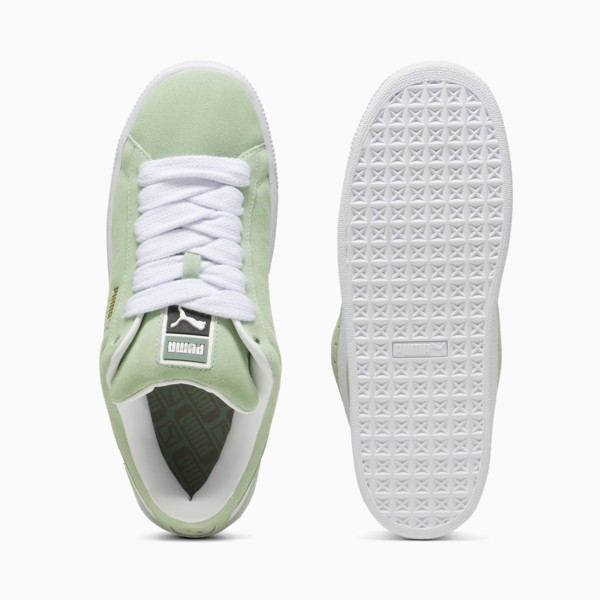 Suede XL Sneakers Unisex, Pure Green-PUMA White, large-ZAF