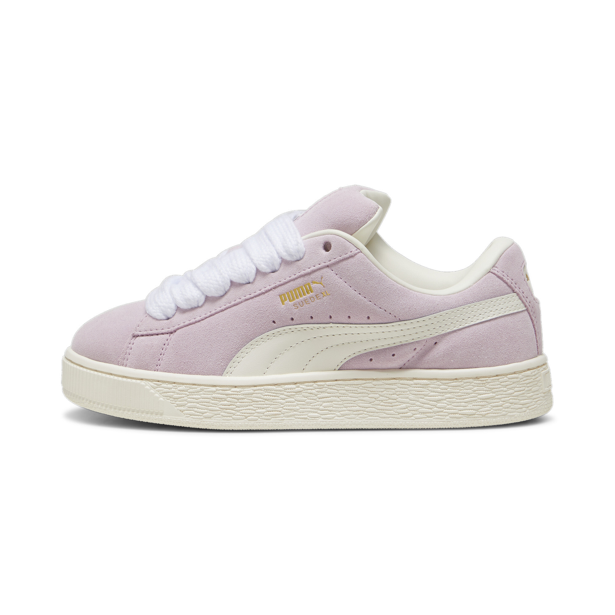 Kids' PUMA Suede XL Sneakers Unisex In Purple, Size EU 39