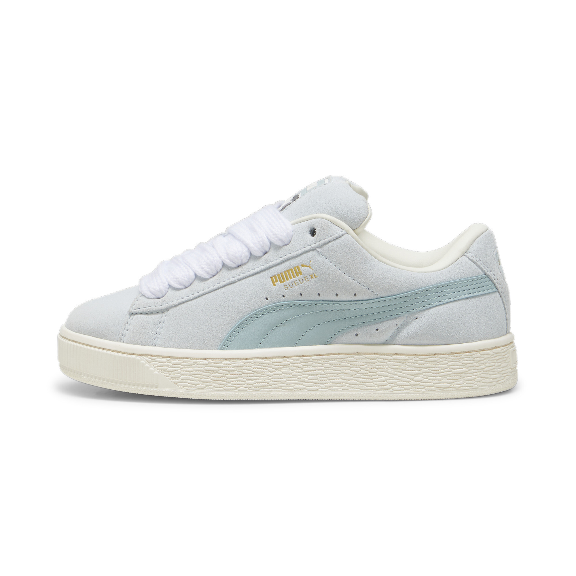 Puma Suede XL Sneakers Unisex Schuhe | Mit Plain | Dewdrop/Warm White | Größe: 44.5