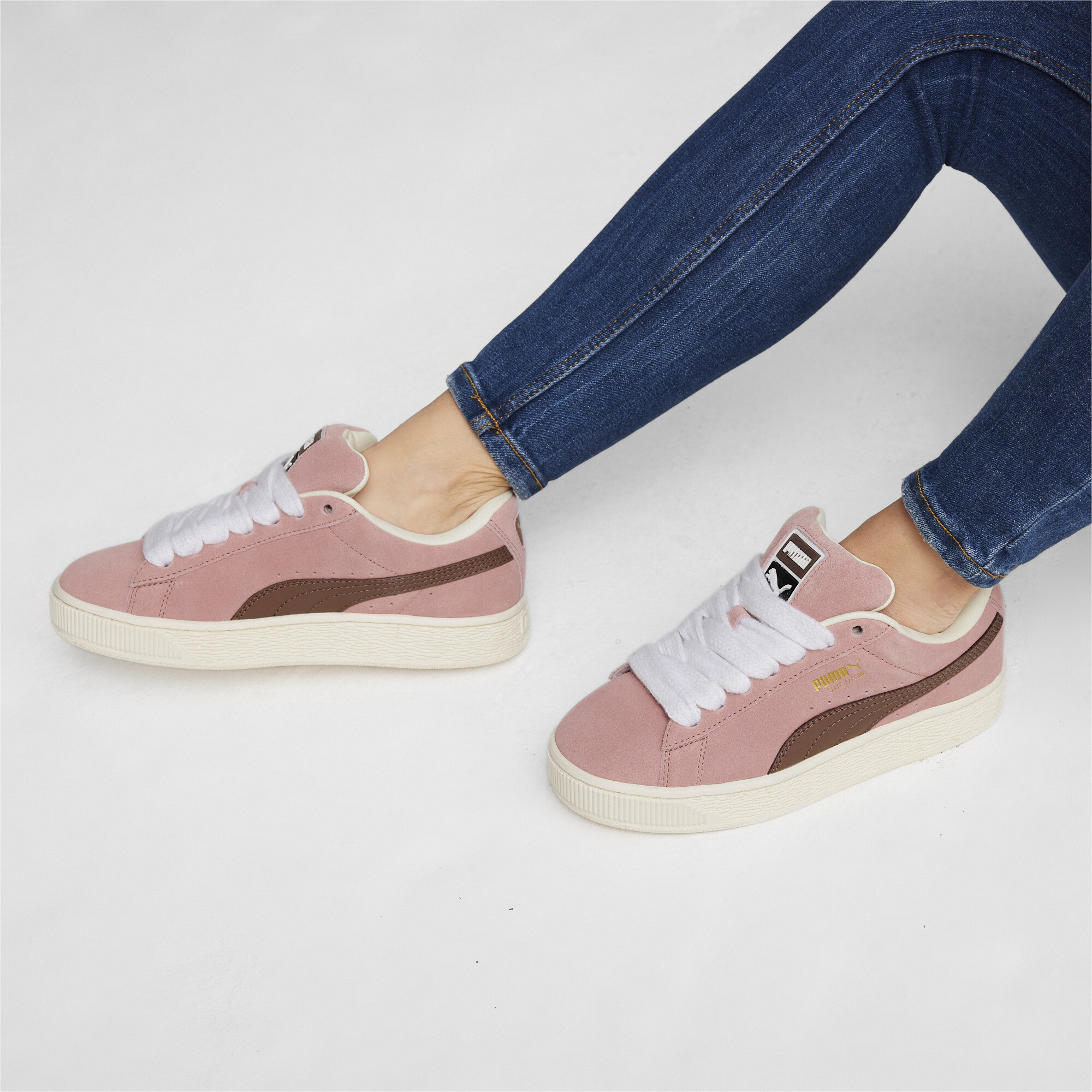 Puma Suede XL Sneakers Unisex, Pink, Size 39, Shoes